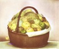 Corbeille de fruits Fernando Botero